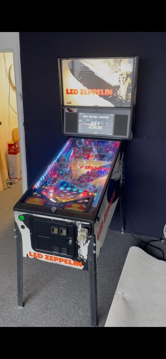 Led Zeppelin Pinball Machine
